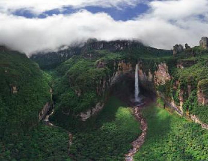 Кто открыл водопад анхель. Где находится водопад анхель. Водопад Анхель в Южной Америке